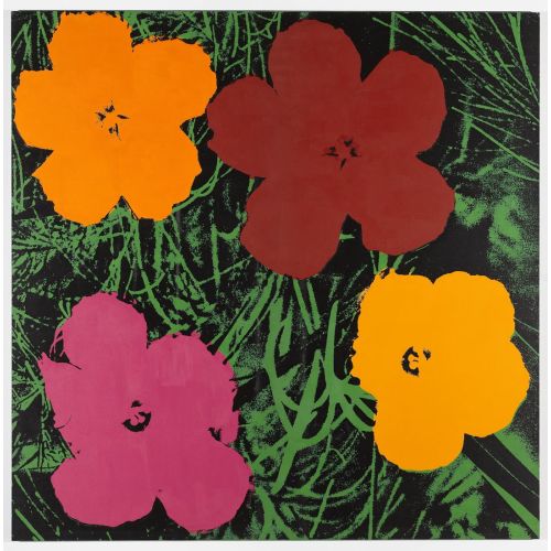 Andy Warhol, Flowers 8 Andy Warhol, Flowers 8