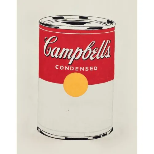 Andy Warhol, Campbell Soup Pop Art Andy Warhol Campbell Soup Pop Art Art Movements Andy Warhol Campbell SoupTitle: Campbell Soup Subject of the Work: The subject of