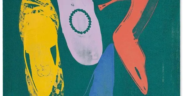 Andy Warhol Elmas Tozu Ayakkabı | Arthipo