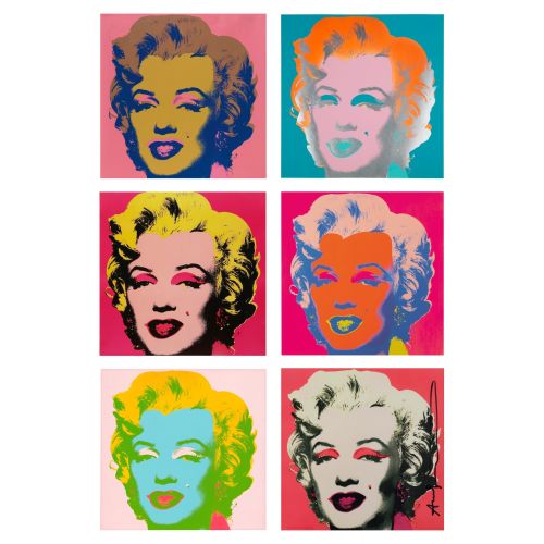 Andy Warhol Shot Marilyns Pop Art Art Movements Andy Warhol Shot MarilynsTitle: Andy Warhol Shot Marilyns Subject of the work: