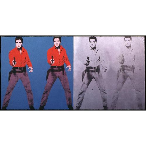 Andy Warhol, Elvis I & II Painting Pop Art Andy Warhol Elvis I &II Painting Pop Art Art Movements Andy Warhol Elvis I & II PaintingAndy Warhols Elvis I & II painting is
