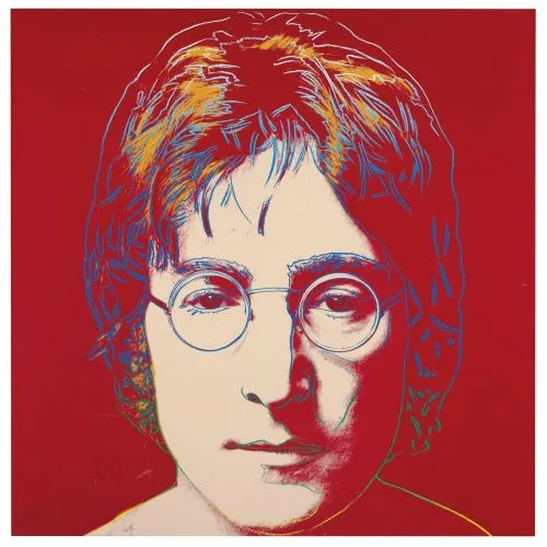 Andy Warhol John Lennon Pop Art Art Movements Andy Warhol John LennonThis artwork depicts Andy Warhols representation of John
