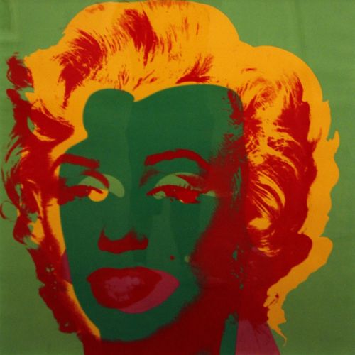 Andy Warhol, Marilyn Monroe Yeşil Andy Warhol, Marilyn Monroe Yeşil