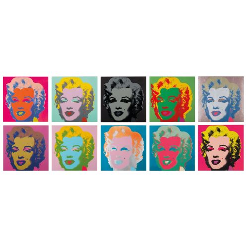 Andy Warhol, Vurulmuş Marilyn Monreotabloları Andy Warhol, Vurulmuş Marilyn Monreotabloları