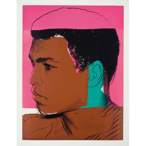 Andy Warhol, Muhammed Ali One Plate Andy Warhol, Muhammed Ali One Plate