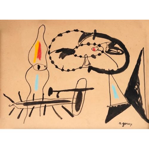Arshile Gorky, Abstract Composition