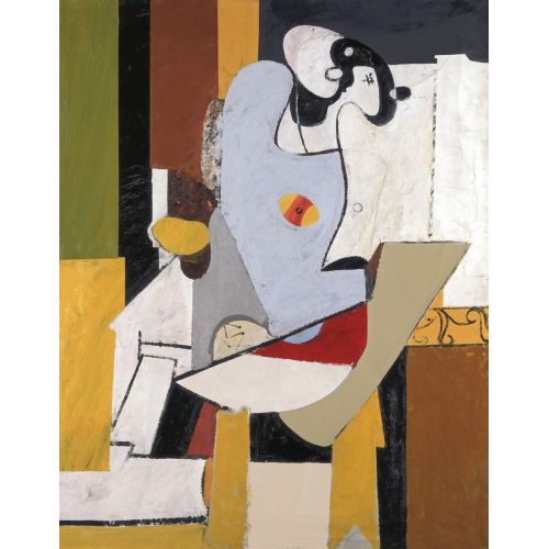 Arshile Gorky, Blue Figure In A Chair