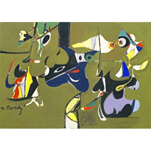 Arshile Gorky, Garden In Sochi 4 Arshile Gorky, Garden In Sochi 4