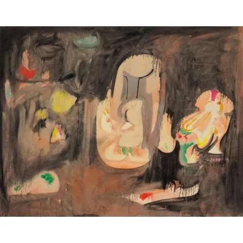 Arshile Gorky, Pastoral Soyut Dışavurumculuk Sanat Akımları Arshile Gorky, Pastoral, Soyut Dışavurumculuk, adlı tabloyu