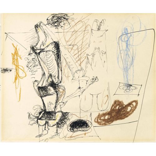 Arshile Gorky, Azap İçin Çalışma 2 Arshile Gorky, Azap İçin Çalışma 2