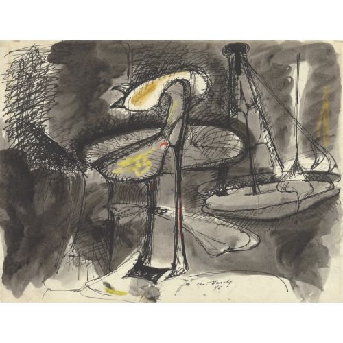 Arshile Gorky, Study For Betrothal Arshile Gorky, Study For Betrothal