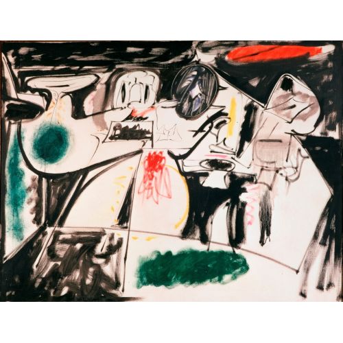 Arshile Gorky, The Black Monk Arshile Gorky, The Black Monk