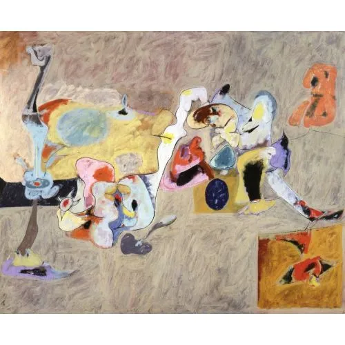 Arshile Gorky, Şarkı ve Saban Soyut Dışavurumculuk Arshile Gorky, Şarkı ve Saban Soyut Dışavurumculuk Sanat Akımları Arshile Gorky, Şarkı ve Saban, Soyut Dışavurumculuk