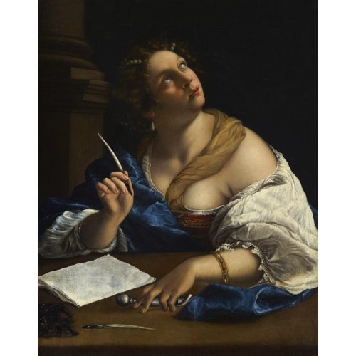 Artemisia Gentileschi, Allegory Of Rhetoric Artemisia Gentileschi, Allegory Of Rhetoric