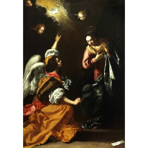 Artemisia Gentileschi, Annunciation Artemisia Gentileschi, Annunciation