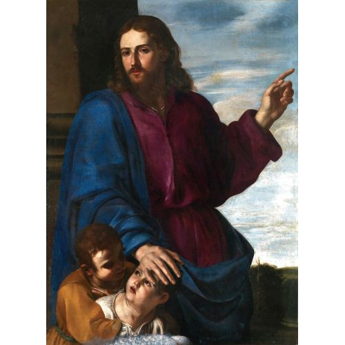 Artemisia Gentileschi, Christ Blesses Children Artemisia Gentileschi, Christ Blesses Children