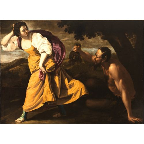 Artemisia Gentileschi, Corisca And The Satyr Artemisia Gentileschi, Corisca And The Satyr