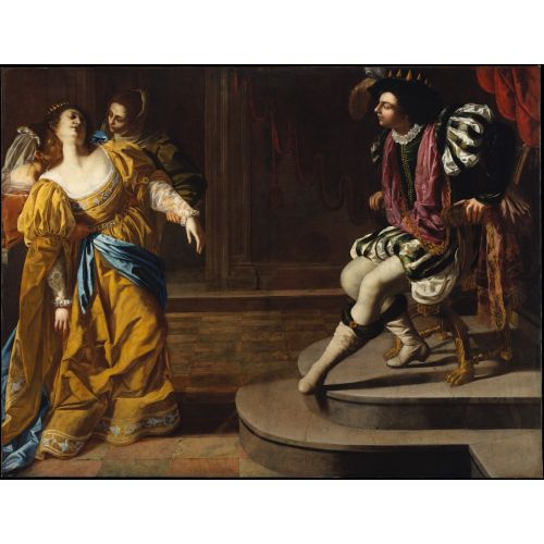 Artemisia Gentileschi, Esther And Ahasuerus