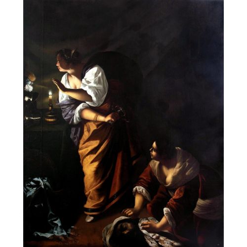 Artemisia Gentileschi, Abra Ve Holofernes'in Kafası İle Yudit Artemisia Gentileschi, Abra Ve Holofernes'in Kafası İle Yudit