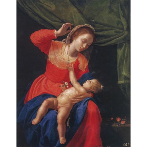 Artemisia Gentileschi, Madonna and Child in the Rose Garden Baroque Art Movements Artemisia Gentileschi, Madonna and Child in the
