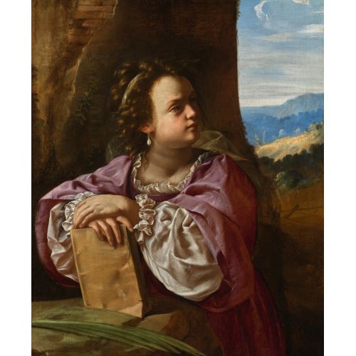 Artemisia Gentileschi, Azize Katerina 2 Artemisia Gentileschi, Azize Katerina 2