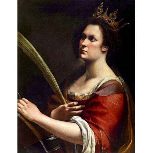 Artemisia Gentileschi, Azize Katerina 3 Artemisia Gentileschi, Azize Katerina 3