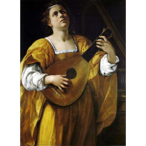 Artemisia Gentileschi, Azize Cecilia Artemisia Gentileschi, Azize Cecilia