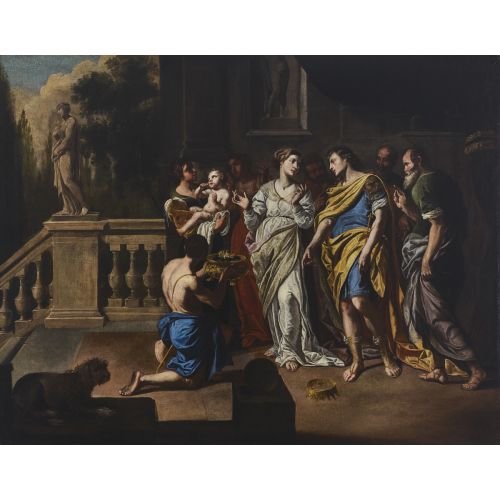 Artemisia Gentileschi, Bebek Musa Ve Yanan Kömür Artemisia Gentileschi, Bebek Musa Ve Yanan Kömür