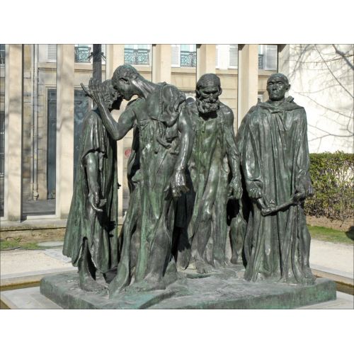 Auguste Rodin, Calais Burghers Anıtı Auguste Rodin, Calais Burghers Anıtı
