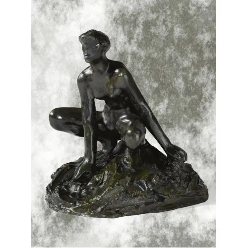 Auguste Rodin, Çömelmiş Yüzücü Auguste Rodin, Çömelmiş Yüzücü