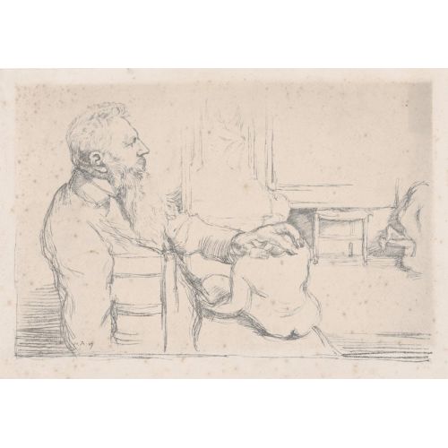 Auguste Rodin, Otoportre Auguste Rodin, Otoportre