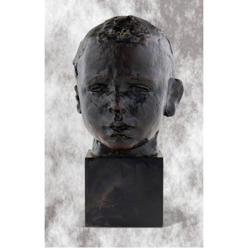 Auguste Rodin, Bayan Merrill'in Çocuğu Olarak Da Adlandırılan Küçük Bir Çocuğun Başı Auguste Rodin, Bayan Merrill'in Çocuğu Olarak Da Adlandırılan Küçük Bir Çocuğun Başı