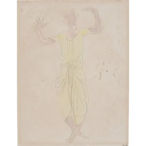 Auguste Rodin, Kamboçyalı Dansçı 2 Auguste Rodin, Kamboçyalı Dansçı 2