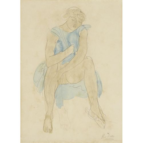 Auguste Rodin, Mavili Oturan Kadın Auguste Rodin, Mavili Oturan Kadın