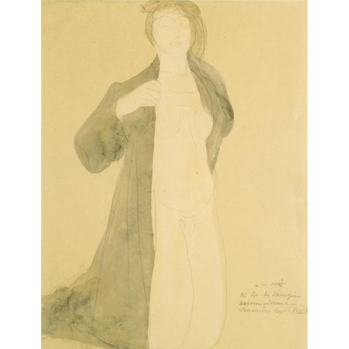 Auguste Rodin, Diz Çökmüş Kadın