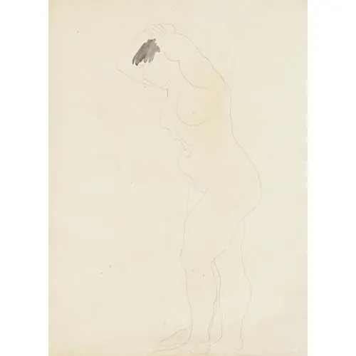 Auguste Rodin, Kahküllü Kadın Auguste Rodin, Kahküllü Kadın