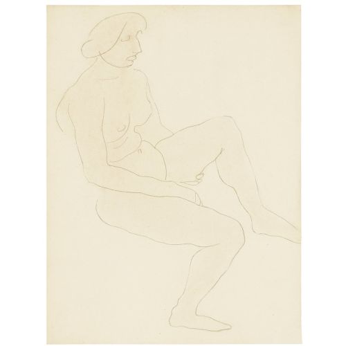Auguste Rodin, Oturan Çıplak Kadın Auguste Rodin, Oturan Çıplak Kadın