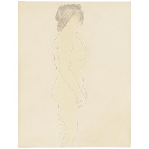 Auguste Rodin, Femme Nue Debout, De Profil Vers La Droite