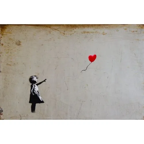 Banksy Girl With Balloon 2