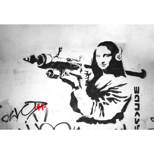 Banksy, Mona Lisa Fırlatma Roketi Banksy, Mona Lisa Fırlatma Roketi