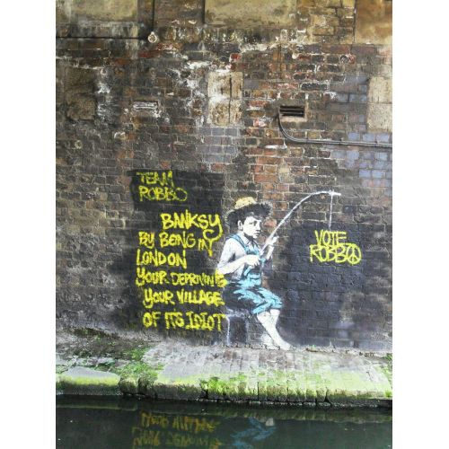 Banksy, Fisherman Banksy, Fisherman