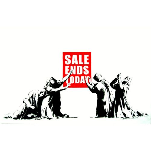 Banksy, Satış Bugün Son Buluyor Banksy, Satış Bugün Son Buluyor