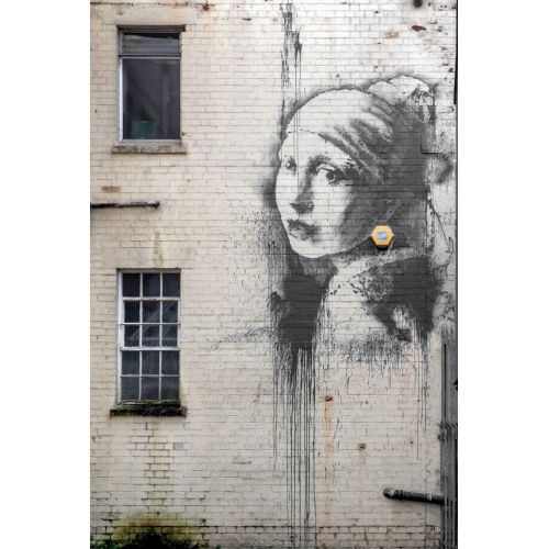 Banksy, Girl With Pearl Earring Banksy, Girl With Pearl Earring