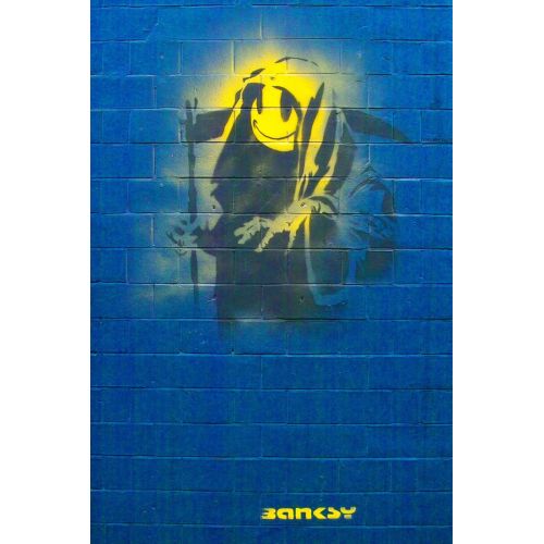 Banksy, Etiketiyle Gülümseyen Ölüm Meleği Banksy, Etiketiyle Gülümseyen Ölüm Meleği