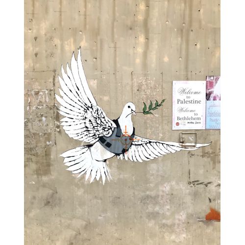Banksy, Dove Or Pigeon On Target Bethlehem Banksy, Dove Or Pigeon On Target Bethlehem
