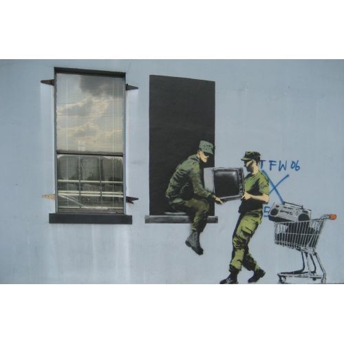 Banksy, Looters Banksy, Looters