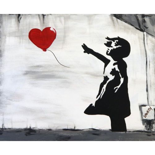 Banksy, Girl With Balloon Banksy, Girl With Balloon