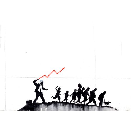 Banksy, Economic Graphic Whip Banksy, Economic Graphic Whip