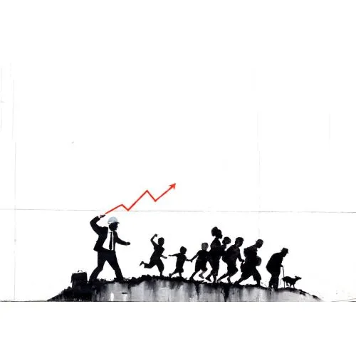 Banksy, Economic Graphic Whip