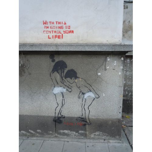 Banksy, Senin Hayatını Kontrol Edeceğim
